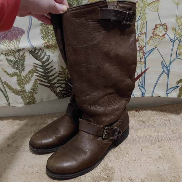 frye mid calf boots
